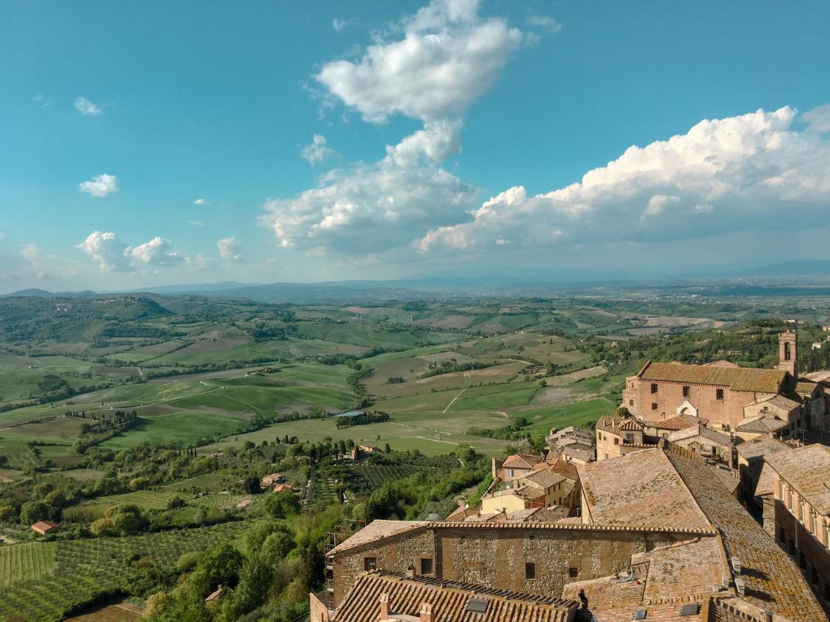 דירות Il Palco Montepulciano, Vista Incredibile, 150Mt Da Piazza Grande מראה חיצוני תמונה