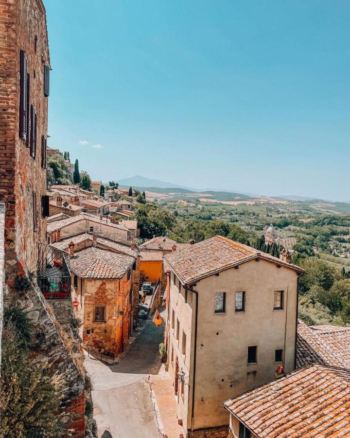 דירות Il Palco Montepulciano, Vista Incredibile, 150Mt Da Piazza Grande מראה חיצוני תמונה